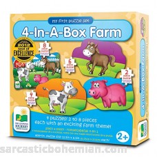 The Learning Journey My First Puzzle Sets 4-In-A-Box Puzzles Farm Farm B007RW20SE